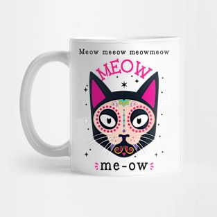 Cat Talk Meow Meow Mug